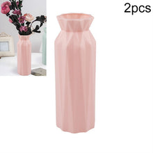 Load image into Gallery viewer, 2 PCS Creative Plastic Round Vase Simple Anti-fall Home Decoration Ornaments