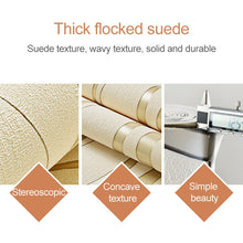 Load image into Gallery viewer, Simple 3D Water Ripple Non-woven Wallpaper Home Decoration Wall Paper