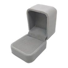 Load image into Gallery viewer, Exquisite Jewelry Packaging Gift Box, 5x5.5cm (Flannel Grey), 7x7cm (Flannel Grey), 7.5x7.5cm (Bow Knot)