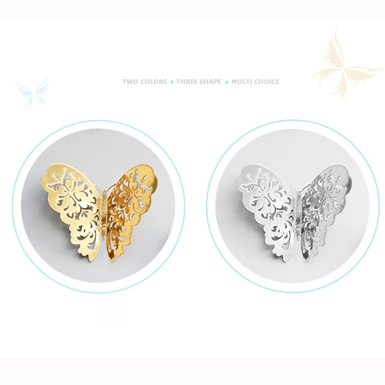 3D Wallpaper Home Decoration Hollow Butterfly Fridge Wall Stickers