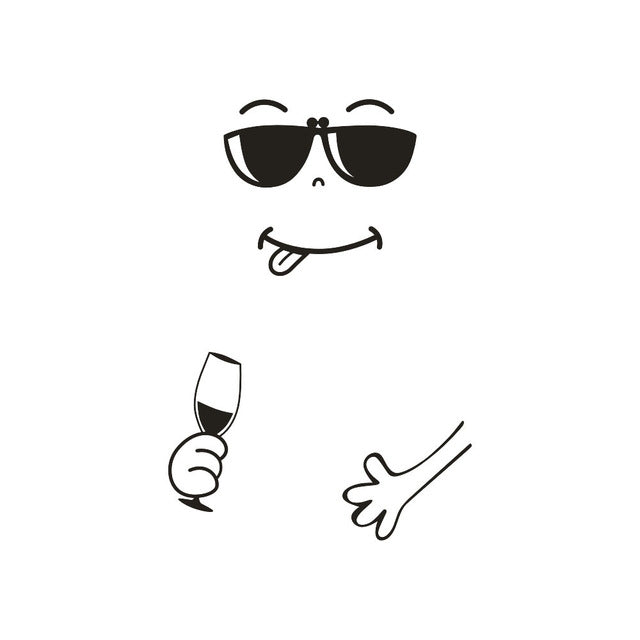 Cute Sticker Fridge Kitchen Wall Refrigerator Vinyl Stickers Home Decoration