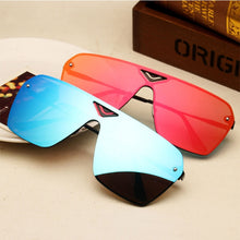 Load image into Gallery viewer, Retro Fashion Sunglasses Men and Women Coloured Lense Sun Glasses