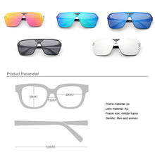 Load image into Gallery viewer, Retro Fashion Sunglasses Men and Women Coloured Lense Sun Glasses