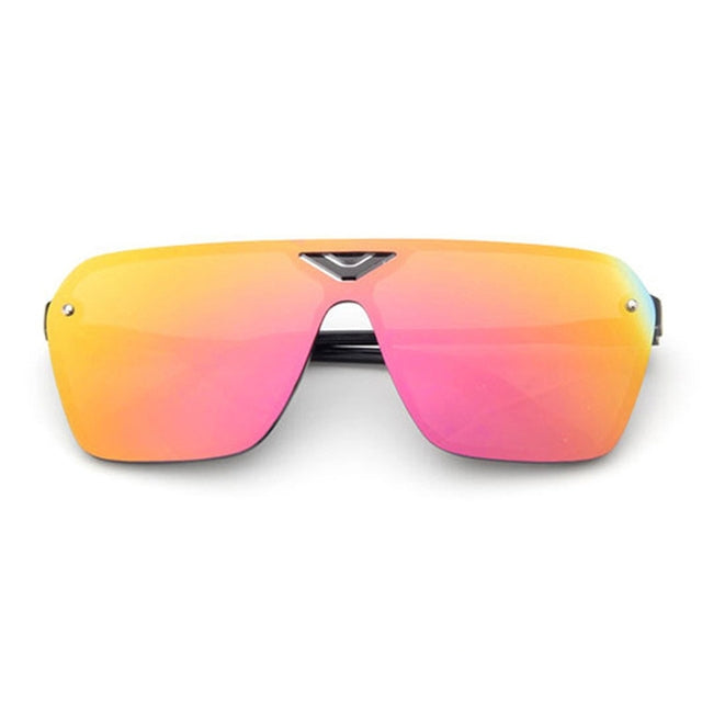 Retro Fashion Sunglasses Men and Women Coloured Lense Sun Glasses