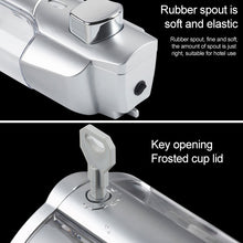 Load image into Gallery viewer, Wall-mounted Plastic Manual Single-head Soap Box Hotel Soap Dispenser, Matt, Plating
