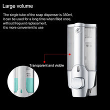 Load image into Gallery viewer, Wall-mounted Plastic Manual Single-head Soap Box Hotel Soap Dispenser, Matt, Plating