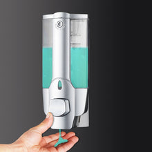 Load image into Gallery viewer, Wall-mounted Plastic Manual Single-head Soap Box Hotel Soap Dispenser, Matt, Plating