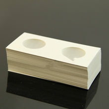 Load image into Gallery viewer, 50 PCS / 3 Sets 40mm Diameter Coin Protector Square Coin Collection Paper Clip, Paper Clip