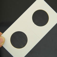 Load image into Gallery viewer, 50 PCS / 3 Sets 40mm Diameter Coin Protector Square Coin Collection Paper Clip, Paper Clip