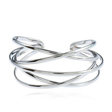 Load image into Gallery viewer, Cuff Bangles For Women Girls Fashion Bangles Bracelets, Gold, Silver, Gun Black, Rose Red, Colorful