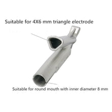 Load image into Gallery viewer, Titanium Alloy Plastic Welding Torch Triangle Welding Nozzle Floor Welding Nozzle, Floor Welding Nozzle