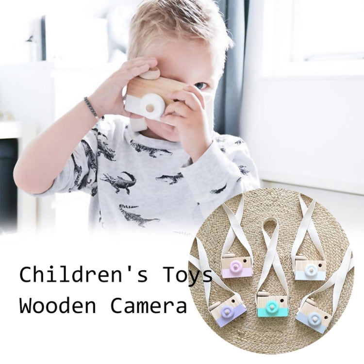 Children Wooden Camera Photography Props Creative Hand Made Toys Photo Props Decorative Ornaments