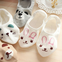 Load image into Gallery viewer, 3 Pairs  Non-slip Heart Pattern Invisible Socks