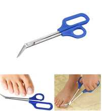 Load image into Gallery viewer, Long Reach Easy Grip Toe Nail Toenail Scissor Trimmer