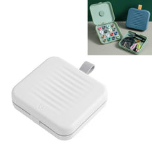 Load image into Gallery viewer, Magnetic Sewing Box Set Household Small Double-layer Sewing Tool Storage Box Stitchcraft Sewing Tools, White, Green, Pink, Blue