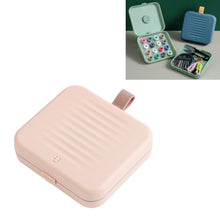 Load image into Gallery viewer, Magnetic Sewing Box Set Household Small Double-layer Sewing Tool Storage Box Stitchcraft Sewing Tools, White, Green, Pink, Blue
