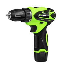 Load image into Gallery viewer, DZ033 12V Electric Screwdriver Lithium Battery Rechargeable Multi-function Cordless Electric Drill Power Tools, 12V Electric Screwdriver