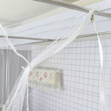 Load image into Gallery viewer, Student Dormitory Upper Berth Free Installation of Dustproof Top Side Single Door Mosquito Net, 90x190x150 cm (Without Stand), 90x190x150 cm (Including Bracket)
