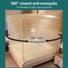 Load image into Gallery viewer, Household Free Installation Thickened Encryption Dustproof Mosquito Net, 120x200 cm Full Bottom, 150x200 cm Full Bottom, 180x200 cm Full Bottom, 180x220 cm Full Bottom, 200x220 cm Full Bottom, 120x200 cm Bed Back, 150x200 cm Bed Back, 180x200 cm Bed Ba...