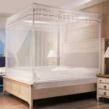 Load image into Gallery viewer, Household Free Installation Thickened Encryption Dustproof Mosquito Net, 120x200 cm Full Bottom, 150x200 cm Full Bottom, 180x200 cm Full Bottom, 180x220 cm Full Bottom, 200x220 cm Full Bottom, 120x200 cm Bed Back, 150x200 cm Bed Back, 180x200 cm Bed Ba...