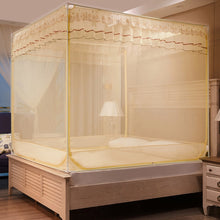 Load image into Gallery viewer, Household Free Installation Thickened Encryption Dustproof Mosquito Net, 120x200 cm Full Bottom, 150x200 cm Full Bottom, 180x200 cm Full Bottom, 180x220 cm Full Bottom, 200x220 cm Full Bottom, 120x200 cm Bed Back, 150x200 cm Bed Back, 180x200 cm Bed Ba...
