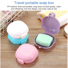 Load image into Gallery viewer, 3 PCS Bathroom Dish Plate Case Home Shower Travel Hiking Holder Container Soap Box