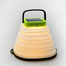 Load image into Gallery viewer, Folding Solar Lamp Outdoor Camping Tent Lamp LED Camping Lamp