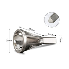 Load image into Gallery viewer, Chamfer Stainless Steel Deburring External Chamfer Tool Silver Triangle Handle Six-slot Chamfer, Triangle Handle Six-slot Chamfer