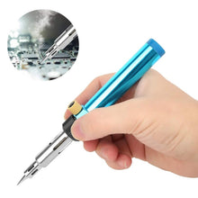 Load image into Gallery viewer, Hot Air Gun Multi-function Adjustable Temperature Gas Soldering Iron Cordless Welding Pen, Cordless Welding Pen