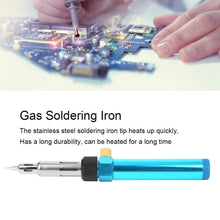 Load image into Gallery viewer, Hot Air Gun Multi-function Adjustable Temperature Gas Soldering Iron Cordless Welding Pen, Cordless Welding Pen