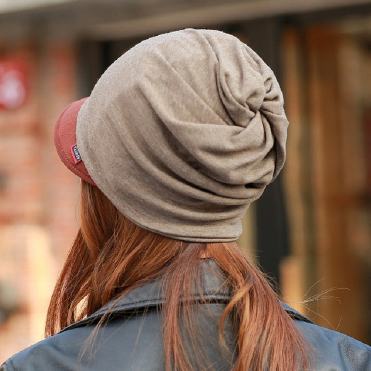 Cotton Hooded Hat Ladies Windproof Multi-purpose Ear Protection Turban Hat