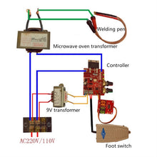 Load image into Gallery viewer, NY-D01 Spot Welding Machine Control Board Adjustment Time Current Digital Display Control Board, 40A, 100A