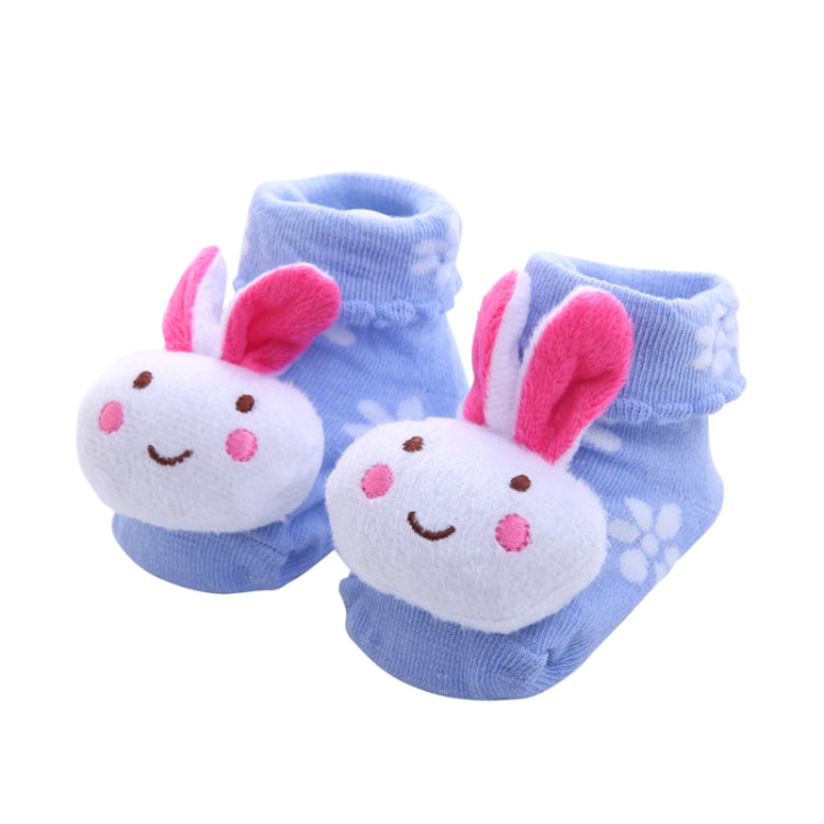 3 Pairs Cotton Cartoon Non-slip Baby Floor Socks Cute Three-Dimensional Doll Baby Toddler Socks