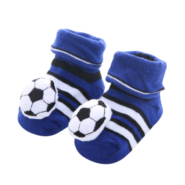 3 Pairs Cotton Cartoon Non-slip Baby Floor Socks Cute Three-Dimensional Doll Baby Toddler Socks