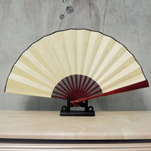 Load image into Gallery viewer, Pure Color Blank Silk Cloth Folding Fan Chinese Style Calligraphy Painting Fan, 8 inch, 10 inch