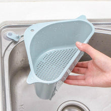 Load image into Gallery viewer, Kitchen Vegetable Rack Household Sink Drain Rack Triangle Storage Hanger Free Punch Tray Hanging Basket