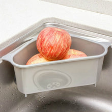 Load image into Gallery viewer, Kitchen Vegetable Rack Household Sink Drain Rack Triangle Storage Hanger Free Punch Tray Hanging Basket