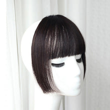 Load image into Gallery viewer, Women Fake Fringe Clip In Bangs Hair Extensions with High Temperature Synthetic Fiber