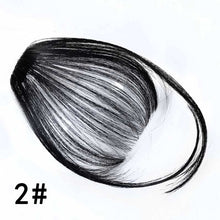 Load image into Gallery viewer, Fake Bangs Clip Hairpiece Synthetic Bangs Hair