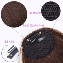 Load image into Gallery viewer, Fake Bangs Clip Hairpiece Synthetic Bangs Hair