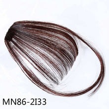 Load image into Gallery viewer, Fake Bangs Clip Hairpiece Synthetic Bangs Hair
