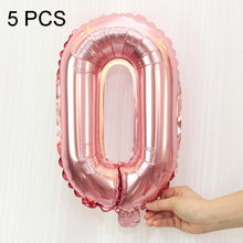 Load image into Gallery viewer, 5pcs 16inch Number Foil Balloons Happy Birthday Party Wedding Balloons, Gold, 6, Pink, 0, Gold, 3, Pink, 9, Gold, 7, Pink, 6, Pink, 3, Pink, 7, Gold, 5, Gold, 4, Gold, 8, Pink, 5, Gold, 1, Pink, 4, Gold, 2, Pink, 8, Pink, 1, Pink, 2, Gold, 9
