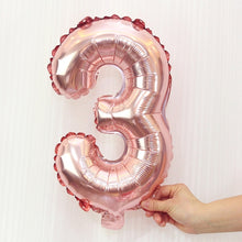 Load image into Gallery viewer, 5pcs 16inch Number Foil Balloons Happy Birthday Party Wedding Balloons, Fancy Blue, 0, Pink, 3, Fancy Pink, 6, Fancy Blue, 9, Pink, 7, Gold, 5, Fancy Pink, 3, Fancy Blue, 6, Gold, 4, Fancy Pink, 7, Silver, 5, Fancy Blue, 3, Gold, 8, Silver, 4          ...
