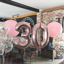 Load image into Gallery viewer, 5pcs 16inch Number Foil Balloons Happy Birthday Party Wedding Balloons, Gold, 6, Pink, 0, Gold, 3, Pink, 9, Gold, 7, Pink, 6, Pink, 3, Pink, 7, Gold, 5, Gold, 4, Gold, 8, Pink, 5, Gold, 1, Pink, 4, Gold, 2, Pink, 8, Pink, 1, Pink, 2, Gold, 9