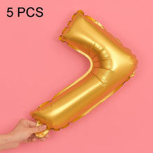 Load image into Gallery viewer, 5pcs 16inch Number Foil Balloons Happy Birthday Party Wedding Balloons, Gold, 6, Pink, 0, Gold, 3, Pink, 9, Gold, 7, Pink, 6, Pink, 3, Pink, 7, Gold, 5, Gold, 4, Gold, 8, Pink, 5, Gold, 1, Pink, 4, Gold, 2, Pink, 8, Pink, 1, Pink, 2, Gold, 9
