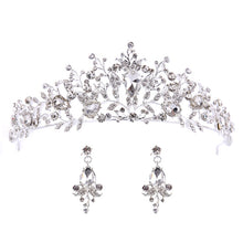 Load image into Gallery viewer, Luxury Pink Gold Pearl Bridal Crowns Handmade Tiara Bride Headband Crystal Wedding Diadem Queen Crown Wedding Hair Accessories, Pearl Crown White, Pearl Crown Pink, Pearl Crown Gold