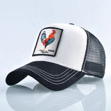Cotton Embroidered Animal Baseball Cap