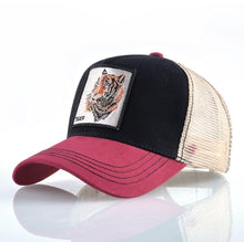 Load image into Gallery viewer, Cotton Embroidered Animal Baseball Cap