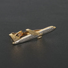 Load image into Gallery viewer, Men Signature Metal Tie Clip Clothing Accessories, Silver Plane, Golden Plane, Silver Warship, Golden Warship, Spoon, Hammer, Dolphin 2, Two Dolphins, Silver Dolphin, Silver Spoon
