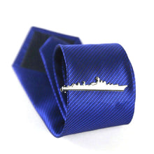 Load image into Gallery viewer, Men Signature Metal Tie Clip Clothing Accessories, Silver Plane, Golden Plane, Silver Warship, Golden Warship, Spoon, Hammer, Dolphin 2, Two Dolphins, Silver Dolphin, Silver Spoon